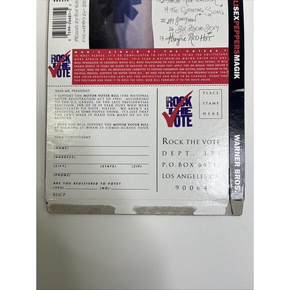 Red Hot Chili Peppers Blood Sugar Sex Magik CD Longbox ONLY No CD - Picture 6 of 8